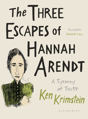 Cover art for The Three Escapes of Hannah Arendt
