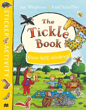 Cover art for The Tickle Book Sticker Book