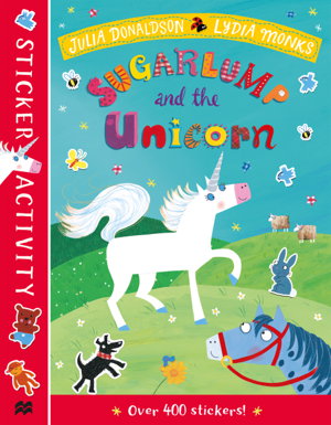 Cover art for Sugarlump and the Unicorn Sticker Book