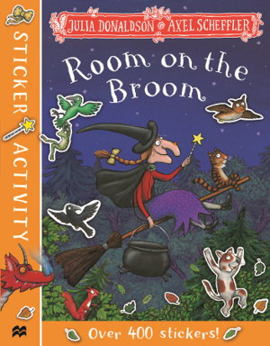 Cover art for Room on the Broom Sticker Book