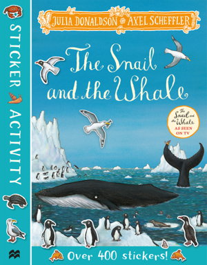 Cover art for Snail and the Whale Sticker Book