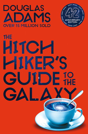 Cover art for The Hitchhiker's Guide to the Galaxy