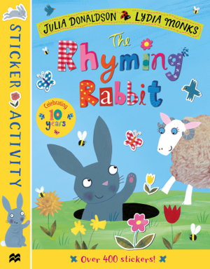 Cover art for The Rhyming Rabbit Sticker Book