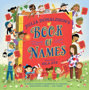 Cover art for Julia Donaldson's Book of Names