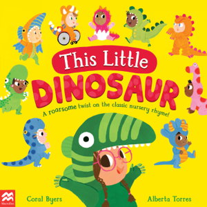 Cover art for This Little Dinosaur