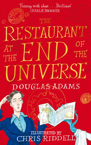Cover art for The Restaurant at the End of the Universe Illustrated Edition