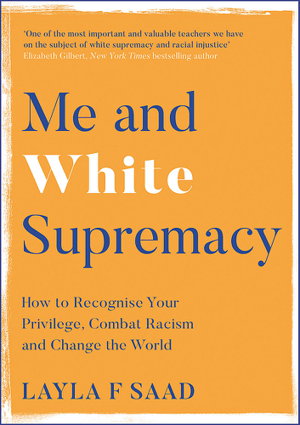 Cover art for Me and White Supremacy