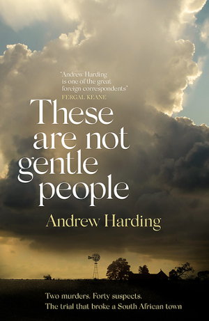 Cover art for These Are Not Gentle People