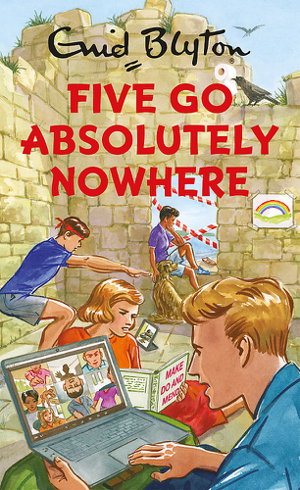 Cover art for Five Go Absolutely Nowhere