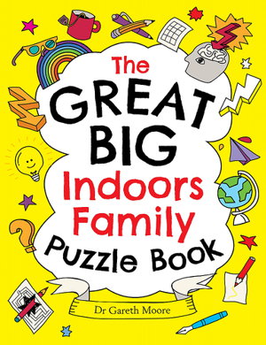 Cover art for The Great Big Indoors Family Puzzle Book