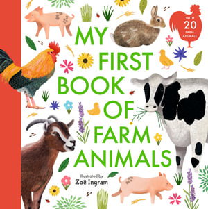 Cover art for My First Book of Farm Animals