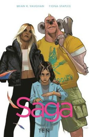 Cover art for Saga Volume 10