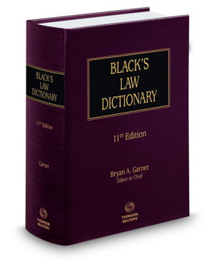Cover art for Black's Law Dictionary Standard