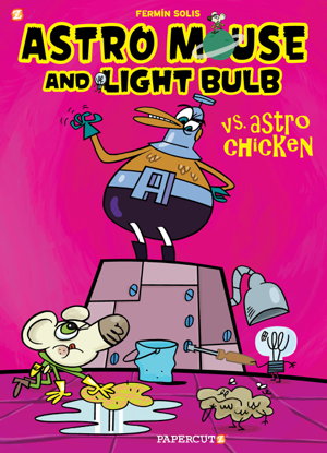 Cover art for Astro Mouse and Light Bulb #1
