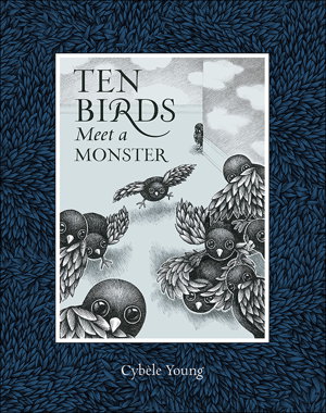 Cover art for Ten Birds Meet a Monster