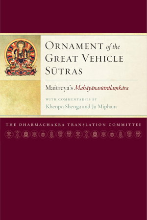 Cover art for Ornament Of The Great Vehicle Sutras