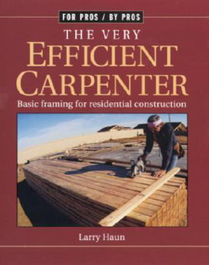 Cover art for Very Efficient Carpenter Basic Framing for Residential Construction FPBP