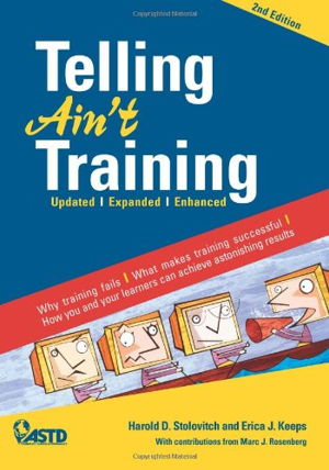 Cover art for Telling Ain't Training, 2nd edition
