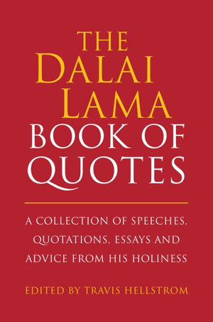 Cover art for The Dalai Lama Quotes Book