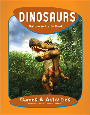 Cover art for Dinosaurs Nature Activity Book