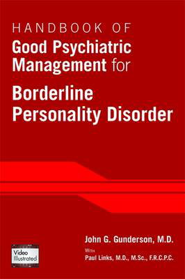 Cover art for Handbook of Good Psychiatric Management for Borderline Personality Disorder