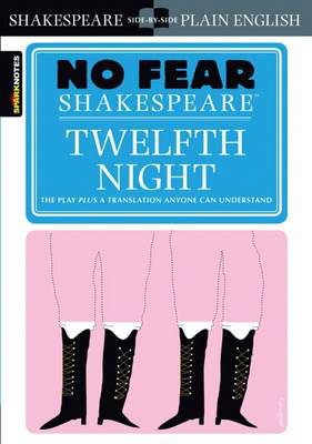 Cover art for Twelfth Night (No Fear Shakespeare)