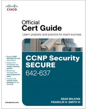 Cover art for CCNP Security Secure 642-637 Official Certification Guide + CD