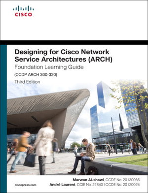 Cover art for Designing for Cisco Network Service Architectures (ARCH) Foundation Learning Guide