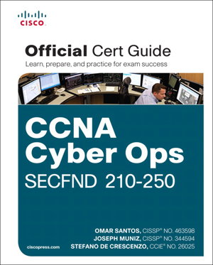 Cover art for CCNA Cyber Ops SECFND #210-250 Official Cert Guide
