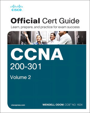 Cover art for CCNA 200-301 Exam 78 Official Cert Guide Volume 2