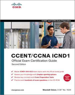 Cover art for CCENT/CCNA ICND1 Official Exam Certification Guide (CCENT Exam 640-822 and CCNA Exam 640-802)