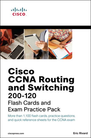 Cover art for Cisco CCNA Routing and Switching 200-120 Flash Cards and Exam Practice Pack