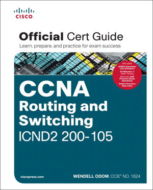 Cover art for CCNA Routing and Switching ICND2 200-105 Official Cert Guide