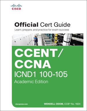 Cover art for CCENT CCNA ICND 100-105 Official Cert Guide