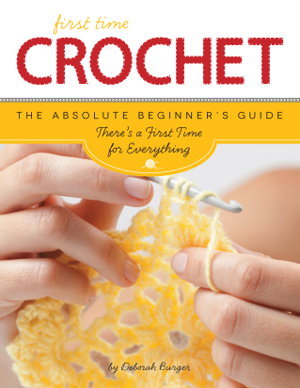 Cover art for First Time Crochet