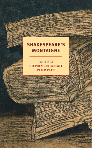 Cover art for Shakespeare's Montaigne