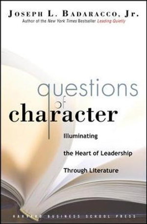 Cover art for Questions of Character