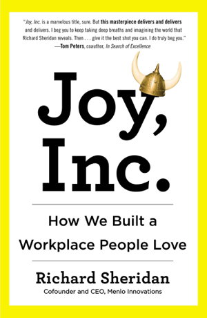 Cover art for Joy, Inc. How We Built a Workplace People Love