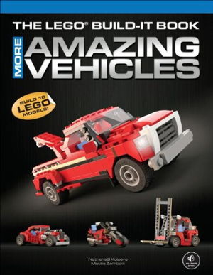 Cover art for LEGO Build-it Book Amazing Vehicles Volume 2