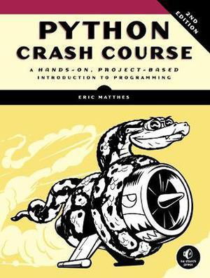 Cover art for Python Crash Course (2nd Edition)