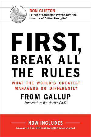Cover art for First, Break All the Rules