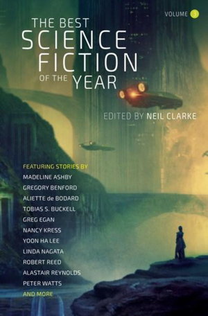 Cover art for The Best Science Fiction of the Year