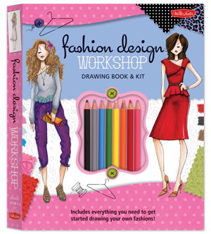 Cover art for Fashion Design Workshop Drawing Book & Kit