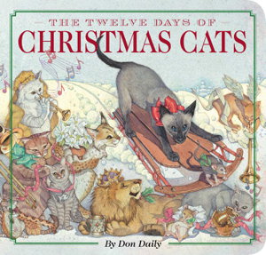 Cover art for Twelve Days of Christmas Cats