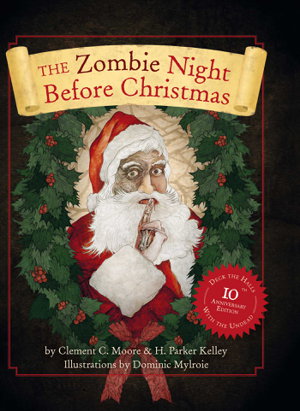 Cover art for The Zombie Night Before Christmas