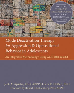 Cover art for Mode Deactivation Therapy for Aggression and Oppositional Behaviour in Adolescents An Integrative Methodology Using ACT
