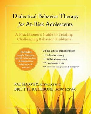 Cover art for Dialectical Behavior Therapy for At-Risk Adolescents