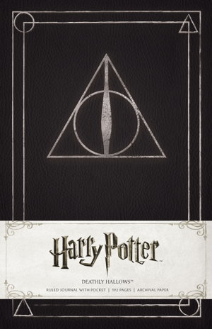 Cover art for Harry Potter Deathly Hallows Hardcover Ruled Journal