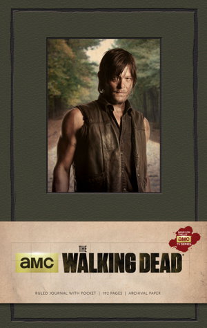 Cover art for Walking Dead Hardcover Ruled Journal Daryl Dixon
