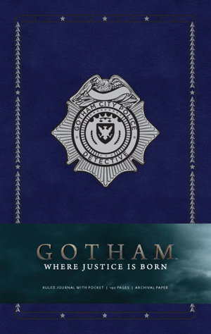 Cover art for Gotham Hardcover Ruled Journal